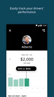 Uber Fleet android App screenshot 3