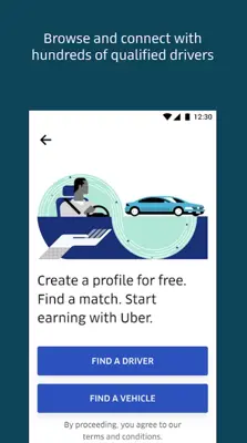 Uber Fleet android App screenshot 4