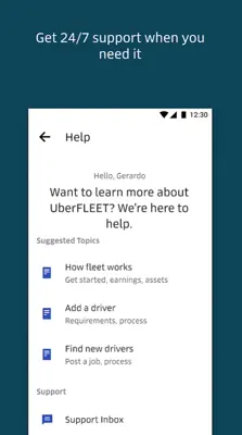 Uber Fleet android App screenshot 5